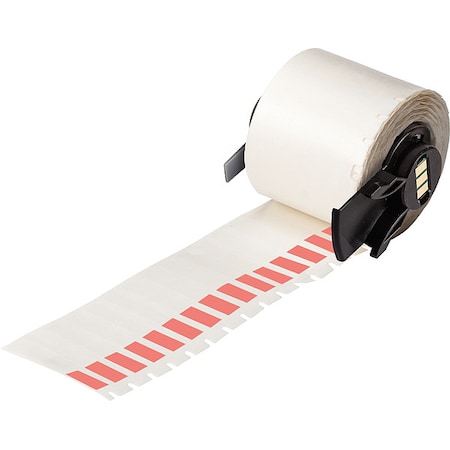 Wraparound Label, Red, Vinyl, 1/4 in W MPN:M6-28-427-RD