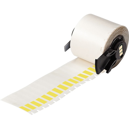 WraparoundLabel, Yellow, Vinyl, 1/4inW MPN:M6-28-427-YL