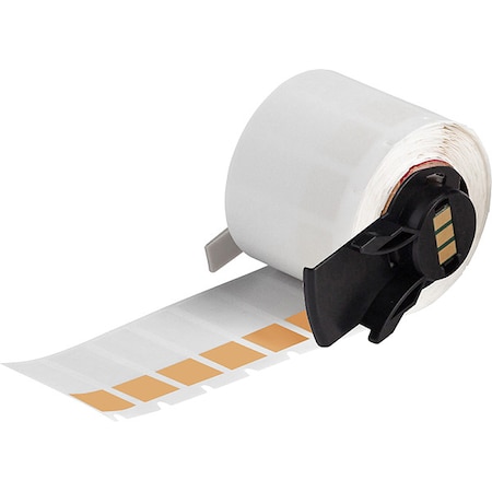 WraparoundLabel, Orange, Vinyl, 1/2inW MPN:M6-29-427-OR