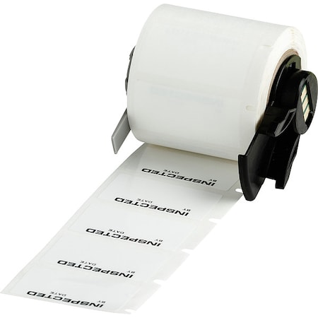 Pre-CutLabelStockRoll, Black/White, Gloss MPN:M6-30-423-INSP