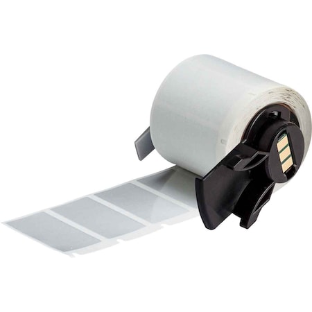 Pre-Cut Label Stock Roll, Silver, Gloss MPN:M6-30-435