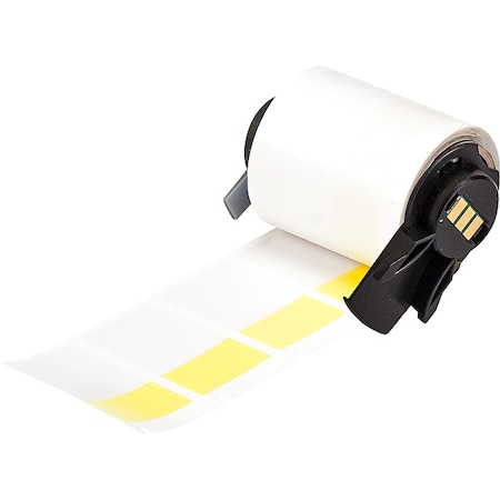 Wraparound Label, Yellow, Vinyl, 1 in W MPN:M6-31-427-YL