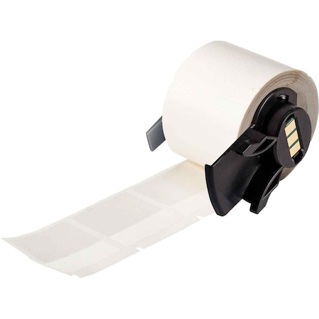 Wraparound Label, White, Vinyl, 1-1/2 in W MPN:M6-32-427