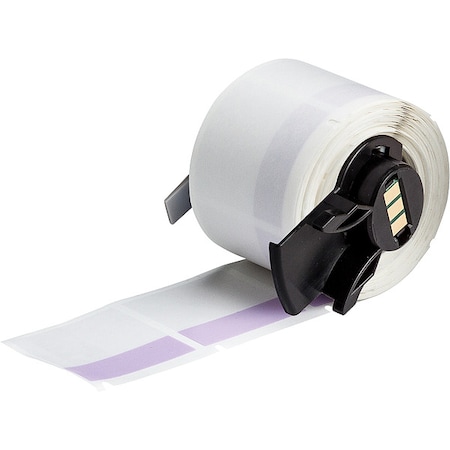 WraparoundLabel, Purple, Vinyl, 1-1/2inW MPN:M6-32-427-PL