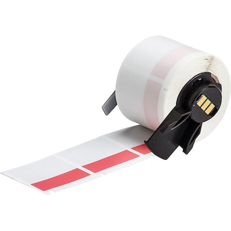 Wraparound Label, Red, Vinyl, 1-1/2 in W MPN:M6-32-427-RD