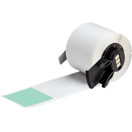 WraparoundLabel, Green, Vinyl, 1-1/2inW MPN:M6-34-427-GR