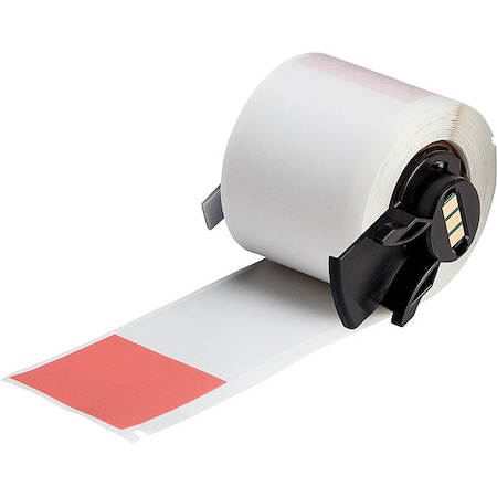 Wraparound Label, Red, Vinyl, 1-1/2 in W MPN:M6-34-427-RD