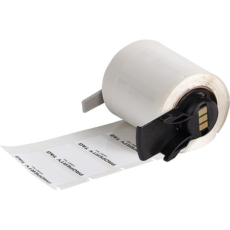 Pre-CutLabelStockRoll, Black/White, Gloss MPN:M6-35-423-PROP