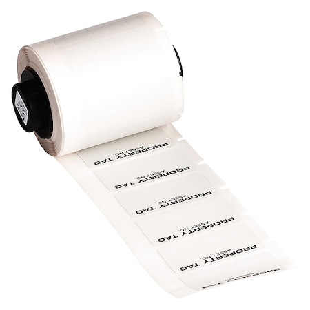 Pre-CutLabelStockRoll, Black/Gray, Matte MPN:M6-35-428-PROP