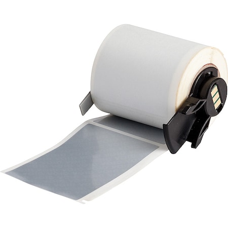 Pre-Cut Label Stock Roll, Silver, Matte MPN:M6-37-7576