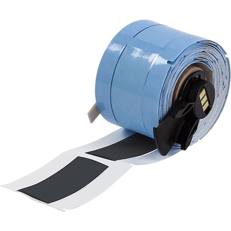 Sleeve Label, Black, Polyolefin, 2 in W MPN:M6-375-2-342-BK-R