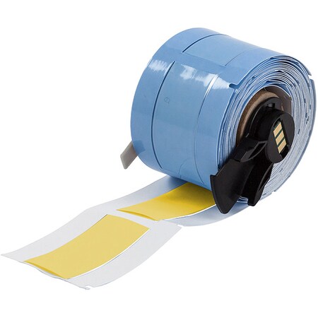 Sleeve Label, Yellow, Polyolefin, 2 in W MPN:M6-375-2-342-YL-R