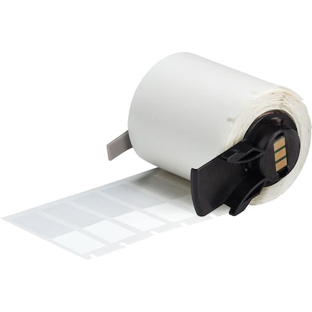 Pre-CutLabelStockRoll, White/Clear, Matte MPN:M6-72-461