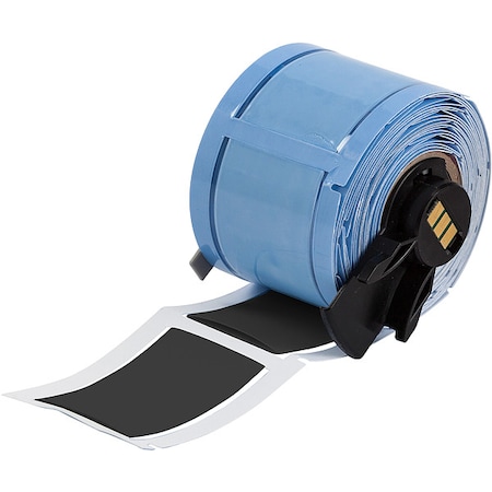 Sleeve Label, Black, Polyolefin, 2 in W MPN:M6-750-2-342-BK-R