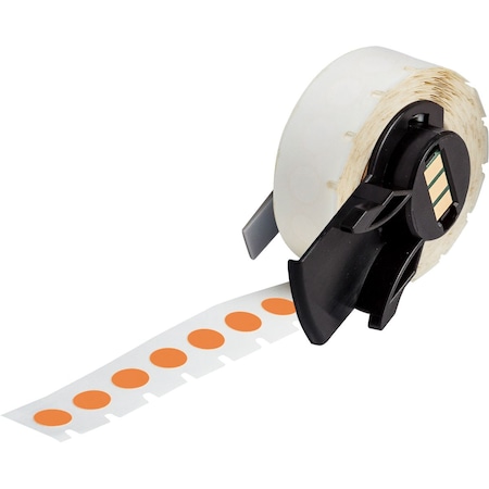 Label, Orange, Labels/Roll: 500 MPN:M6-82-499-OR