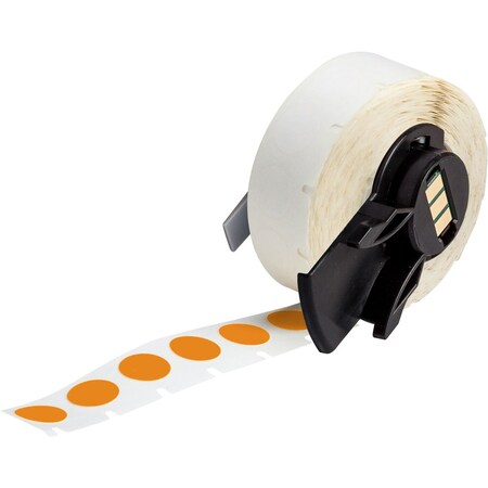 Label, Orange, Labels/Roll: 500 MPN:M6-83-499-OR