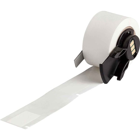 Pre-CutLabelStockRoll, White/Clear, Matte MPN:M6-86-461