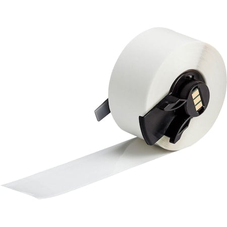 ContinuousLabelStock, Clear, Gloss, 1inW MPN:M6C-1000-432