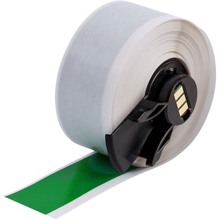ContinuousLabelStock, Green, Gloss, 1inW MPN:M6C-1000-595-GN