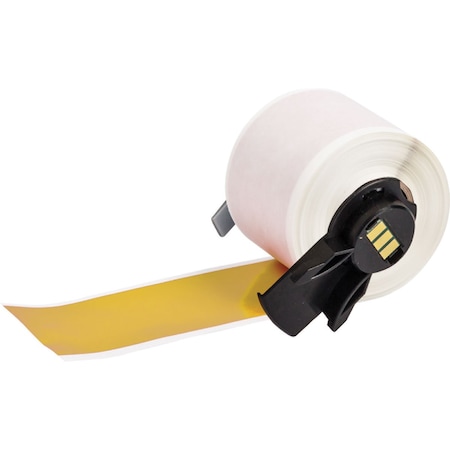 ContinuousLabelStock, Yellow, Gloss, 2inW MPN:M6C-2000-584-YL