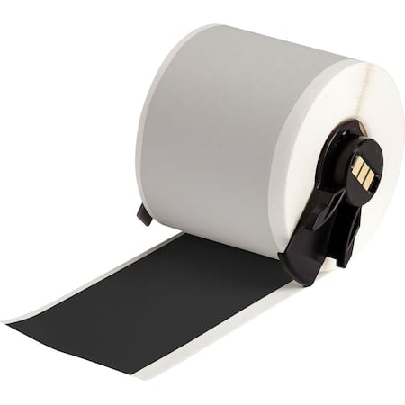 ContinuousLabelStock, Black, Gloss, 2inW MPN:M6C-2000-595-BK