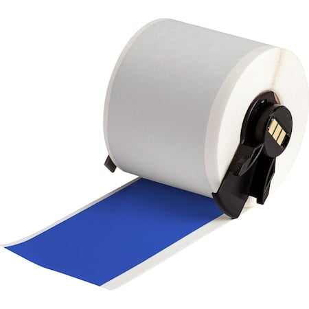 Continuous Label Stock, Blue, Gloss, 2 in W MPN:M6C-2000-595-BL
