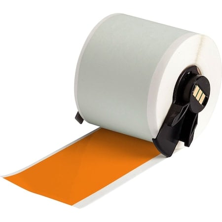Continuous Label Stock, Orange, Gloss, 2 in W MPN:M6C-2000-595-OR