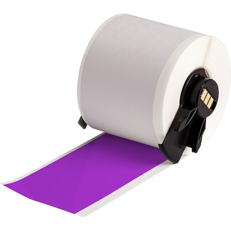 ContinuousLabelStock, Purple, Gloss, 2inW MPN:M6C-2000-595-PL