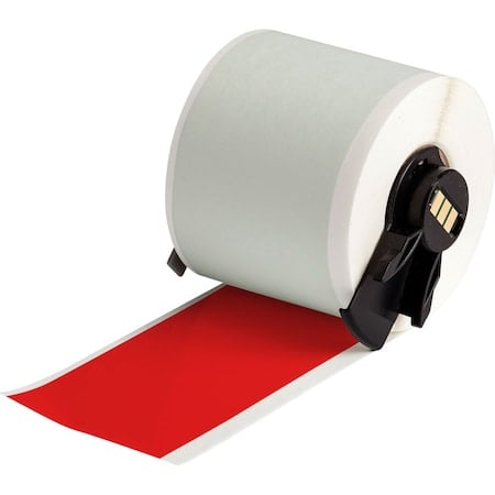 Continuous Label Stock, Red, Gloss, 2 in W MPN:M6C-2000-595-RD