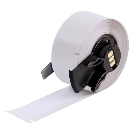 ContinuousLabelStock, White, Gloss, 1/2inW MPN:M6C-500-423