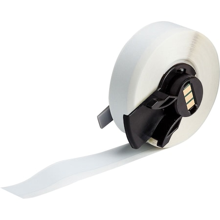 ContinuousLabelStock, Gray, Matte, 1/2inW MPN:M6C-500-428