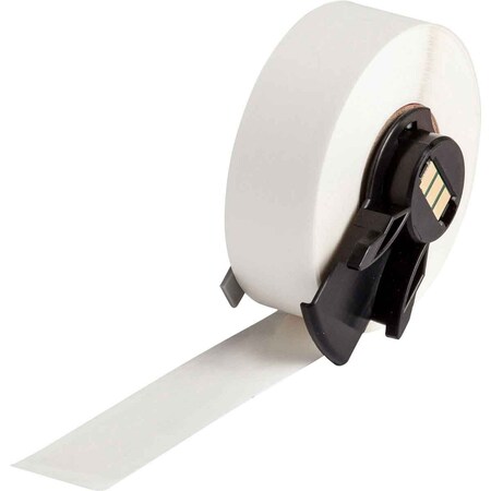 ContinuousLabelStock, Clear, Gloss, 1/2inW MPN:M6C-500-430