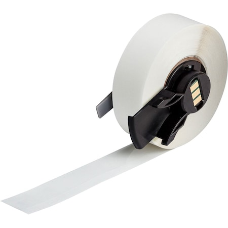 ContinuousLabelStock, Clear, Gloss, 1/2inW MPN:M6C-500-432