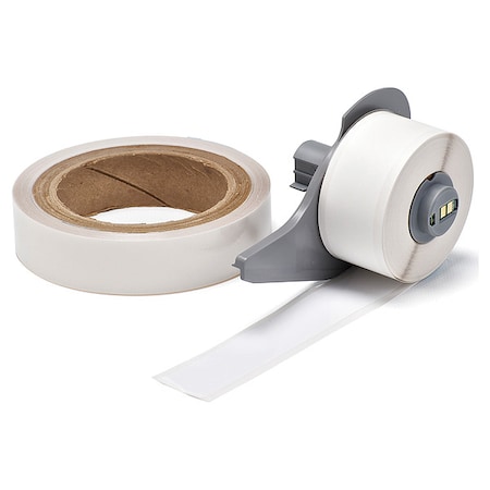 ContinuousLabelStock, White, Gloss, 1inW MPN:M7-1000-483-WT-KT