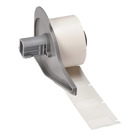 Wraparound Label, White, Vinyl, 1 in W MPN:M7-103-427