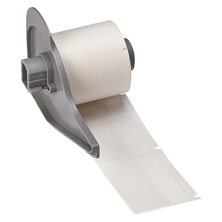 Wraparound Label, White, Vinyl, 2 in W MPN:M7-107-427