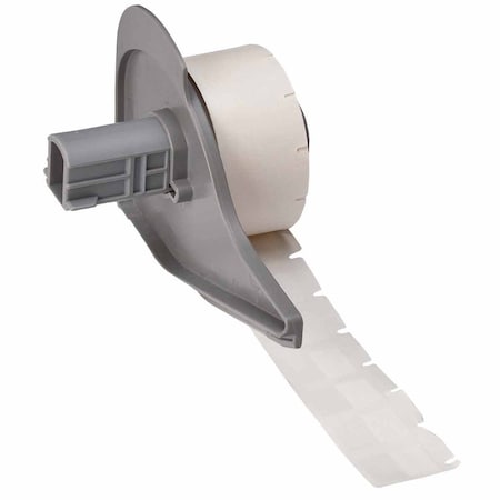 Wraparound Label, White, Vinyl, 1/2 in W MPN:M7-11-417