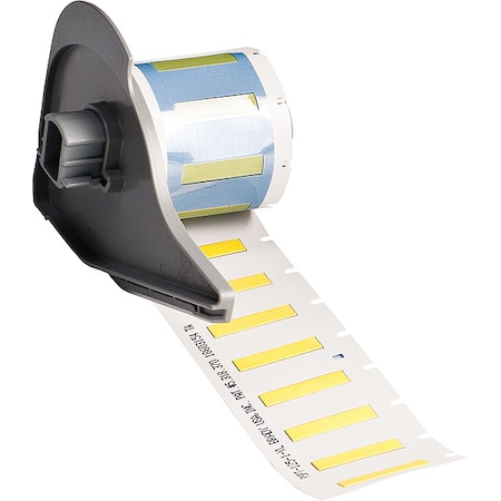 Sleeve Label, Yellow, Polyolefin, 1 in W MPN:M7-125-1-7641-YL