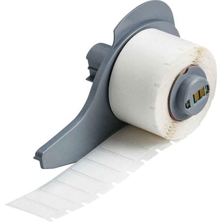Wraparound Label, White, Vinyl, 3/8 in W MPN:M7-16-498