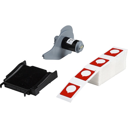 Pre-Cut Label Stock Roll, Red, Gloss MPN:M7-167-593-RD