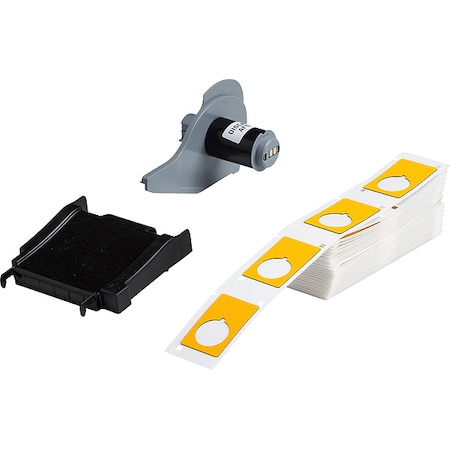 Pre-Cut Label Stock Roll, Yellow, Gloss MPN:M7-168-593-YL