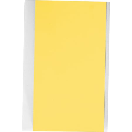 Pre-Cut Label Stock Roll, Yellow, Matte MPN:M7-17-724