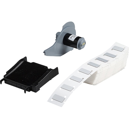Pre-Cut Label Stock Roll, Silver, Gloss MPN:M7-171-593-SL