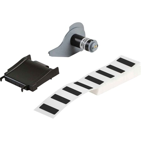 Pre-Cut Label Stock Roll, Black, Gloss MPN:M7-172-593-BK