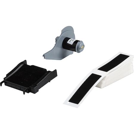 Pre-Cut Label Stock Roll, Black, Gloss MPN:M7-174-593-BK
