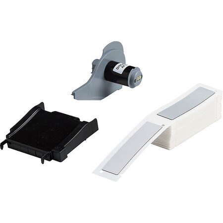 Pre-Cut Label Stock Roll, Silver, Gloss MPN:M7-174-593-SL