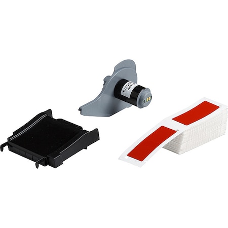Pre-Cut Label Stock Roll, Red, Gloss MPN:M7-176-593-RD