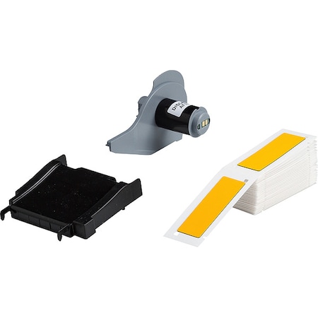 Pre-Cut Label Stock Roll, Yellow, Gloss MPN:M7-176-593-YL