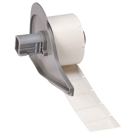 Wraparound Label, White, Vinyl, 3/4 in W MPN:M7-18-498