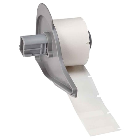 Wraparound Label, White, Vinyl, 1 in W MPN:M7-19-417